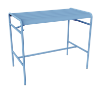 Fermob Luxembourg tuintafel hoog 126x73 cm Maya Blue - thumbnail