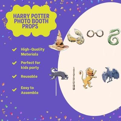 Harry Potter Fotoprops (8st)