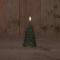 B.O.T. 3D Wick Jade Green Christmas Tree Wax 9,5X20 cm Anna's Collection - Annas collection - thumbnail
