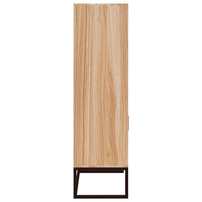 Hoge kast 60x35x125 cm bewerkt hout Hoge kast 60x35x125 cm bewerkt hout