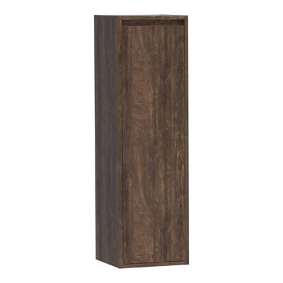 Brauer Adore - Hoge Kast - 120 cm - 1 Deur - Greeploos - Linksdraaiend - Grove