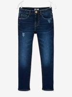Slim fit meisjesjeans Morphologik "waterless" heupomtrek SMALL met gebruikssporen onbewerkt - thumbnail