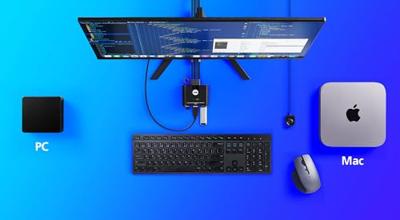 ATEN CS22HF KVM-switch Zwart ATEN CS22HF KVM-switch Zwart