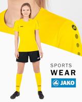 JAKO 4233D Shirt Team Km Dames - Citroen - 44 - thumbnail