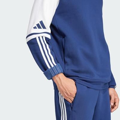 adidas Squadra 25 Hoodie Donkerblauw Wit adidas Squadra 25 Hoodie Donkerblauw Wit