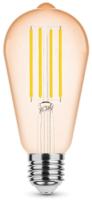 Modee LED ST64 E27 4-28W 1800K filament amber dimbaar - LED7470 - thumbnail
