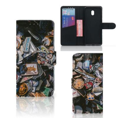 Xiaomi Redmi 8A | Telefoonhoesje met foto | Badges | Portemonnee hoesje Xiaomi Redmi 8A | Telefoonhoesje met foto | Badges | Portemonnee hoesje