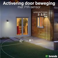 Brendz solar wandlamp malabo - thumbnail