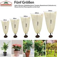 Plantbeschermingshoes Set van 3 Beige 0,6x0,8m - thumbnail