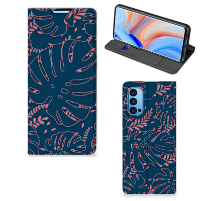 OPPO Reno4 Pro 5G Smart Cover Palm Leaves