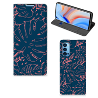 OPPO Reno4 Pro 5G Smart Cover Palm Leaves - thumbnail