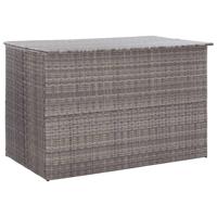 Tuinbox 150x100x100 cm poly rattan grijs - thumbnail