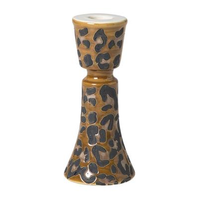 Kandelaar animal klein - bruin - ø7.2x18 cm Kandelaar animal klein - bruin - ø7.2x18 cm