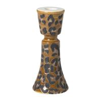 Kandelaar animal klein - bruin - ø7.2x18 cm - thumbnail