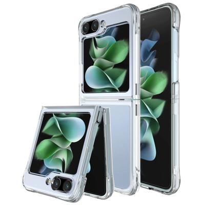 Lunso - Samsung Galaxy Z Flip5 - Backcover hoes - Transparant