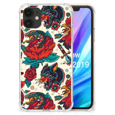 Anti-shock Hoesje met foto voor Apple iPhone 11 Old Skool