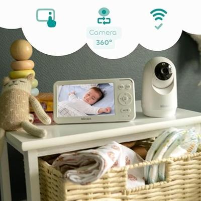 Zen Plus 2 BEABA video babyfoon wit Zen Plus 2 BEABA video babyfoon wit