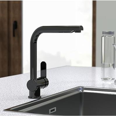 Schutte RIO ééngreepsmengkraan keuken met hoge uitloop | hoogglans grafiet
 79836 - thumbnail