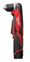 Milwaukee M12 C12 RAD-202B Accu Haakse subcompactboormachine 12V 2.0Ah in tas - 4933441215 - thumbnail