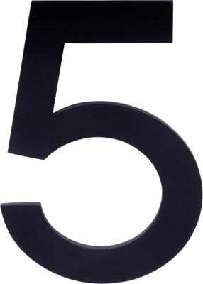 Formani Square LSQHN150 huisnummer - mat zwart