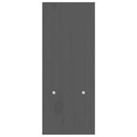 VidaXL Monitorstandaard (39-72)x17x43 cm massief grenenhout grijs - thumbnail