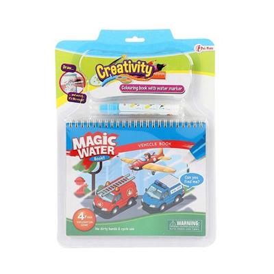 Toi-Toys Creativity kleuren met water voertuig met stift Toi-Toys Creativity kleuren met water voertuig met stift