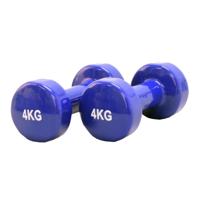 Vinyl Dumbbells - Focus Fitness - 2 x 4 kg - thumbnail