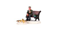Kerstfiguur Feeding pigeons LEMAX - Lemax - thumbnail