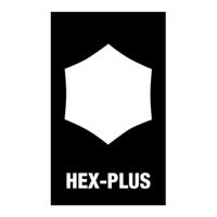 Wera 950 Stiftsleutel, Metrisch, Verchroomd, Hex-Plus, 10.0 mm - 1 stuk(s) - 05021065001 - thumbnail