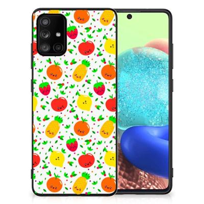Samsung Galaxy A71 Back Cover Hoesje Fruits Samsung Galaxy A71 Back Cover Hoesje Fruits