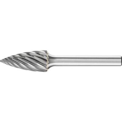 PFERD TOOLS 21122782 Freesstift Spitsboog Lengte 65 mm Afmeting, Ø 12 mm Werklengte 25 mm Schachtdiameter 6 mm
