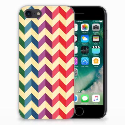 iPhone SE 2022 | SE 2020 | 8 | 7 | TPU bumper | Zigzag Multi Color