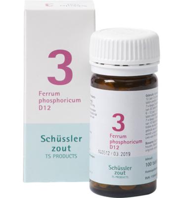 Pflüger Ferrum phosphoricum 3 D12 Schussler 100 Tabletten Pflüger Ferrum phosphoricum 3 D12 Schussler 100 Tabletten