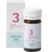 Ferrum phosphoricum 3 D12 Schussler 100 Tabletten - thumbnail