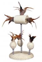 TRIXIE SPEELTJES OP SPIRAALVEREN LUFFA / SISAL 15X15X30CM 2 ST - thumbnail