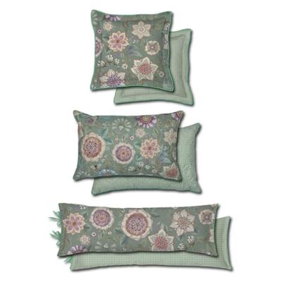 Pip Studio Pip Studio Viva Las Flores Long Cushion Green 30x90 cm