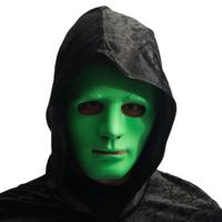 Groen Masker Anoniem PVC - thumbnail