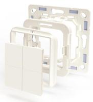 Shelly Shelly Wall Switch Adapter - Busch-Jaeger Adapter - thumbnail