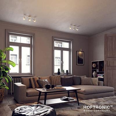 Riga - LED plafondlamp - 3 spots - Draaibaar en dimbaar - GU10 - Kantelbaar - Plafondspot - IP20 voor binnen - Wit Riga - LED plafondlamp - 3 spots - Draaibaar en dimbaar - GU10 - Kantelbaar - Plafondspot - IP20 voor binnen - Wit
