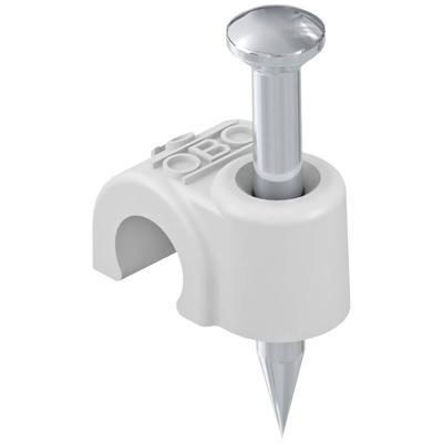 OBO Bettermann 2228211 Nagelklem Grijs 50 stuk(s)