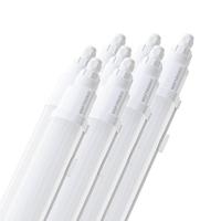 Set van 8 Q-Series LED TL Armaturen 60cm - 18 Watt 2160 Lumen vervangt 72 Watt - 120lm/W - 6500K daglicht wit licht - Gereedschapsloos Koppelbaar - IK08 - IP65 Waterdicht - Tri-proof plafondverlichting - thumbnail