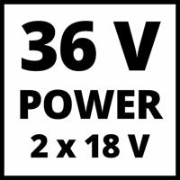 Einhell Professional AXXIO 36/230 Q 4431160 Haakse accuslijper 70 mm Zonder accu, Zonder lader, Incl. snelspanmoer 36 V - thumbnail