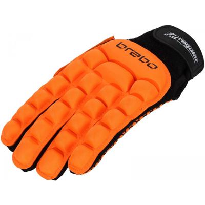 Hockeyhandschoen F2.1 Full Finger Links Oranje