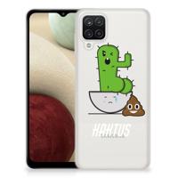 Samsung Galaxy A12 Telefoonhoesje met Naam Cactus Poo - thumbnail