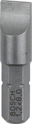 Bosch Accessoires Bit extra-hard S 1,2x8,0, 25 mm 3st - 2607001468 - thumbnail
