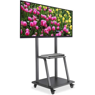 Manhattan Zubehör TFT/LCD-TV TV-wagen In hoogte verstelbaar, Met toetsenbordlade, Verstelbare ondersteun 94,0 cm (37) - 254,0 cm (100) Vloerstandaard, In