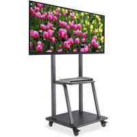Manhattan Zubehör TFT/LCD-TV TV-wagen In hoogte verstelbaar, Met toetsenbordlade, Verstelbare ondersteun 94,0 cm (37) - 254,0 cm (100) Vloerstandaard, In - thumbnail