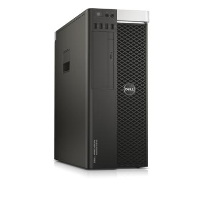 DELL Precision T5810 3,5 GHz Intel® Xeon® E5 v3 E5-1620V3 zwart Tower werkstation - Desktop-PC (3,5 GHz, Intel® Xeon® E5 v3, 16 GB, 1000 GB, DVD±RW, Windows 7 Professional)