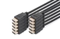 Digitus HDMI Aansluitkabel HDMI-A-stekker, HDMI-A-stekker 2.00 m Zwart AK-990920-020-S 4K UHD, Audio Return Channel (ARC) HDMI-kabel - thumbnail