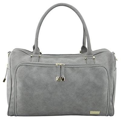 Isoki verzorgingstas double zip satchel Stone Maat